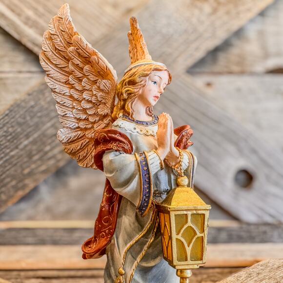 Hawthorne Village Thomas Kinkaid Nativity “Angel of Light” Figurine-Discontinued - Picture 8 of 9